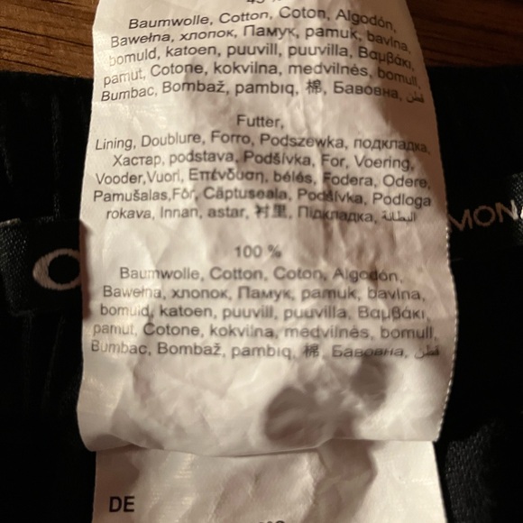 Olsen cotton knee length shorts in black .Suze S - Picture 2 of 6